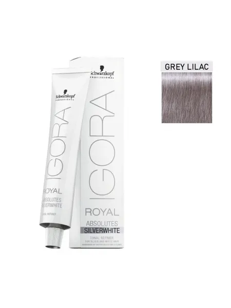 Schwarzkopf Igora Royal Absolutes Silverwhite 60ml #Grey Lilac (Γκρι Λιλά Μεσαίο)