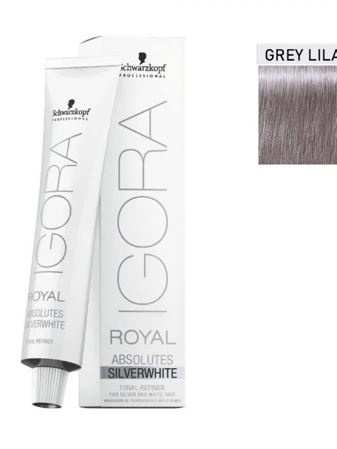Schwarzkopf Igora Royal Absolutes Silverwhite 60ml #Grey Lilac (Γκρι Λιλά Μεσαίο)