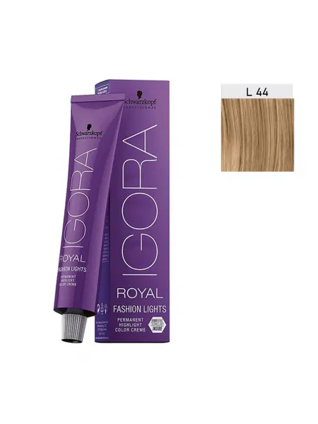 Schwarzkopf Igora Royal Fashion Lights 60ml #L-44 Έντονο Μπεζ