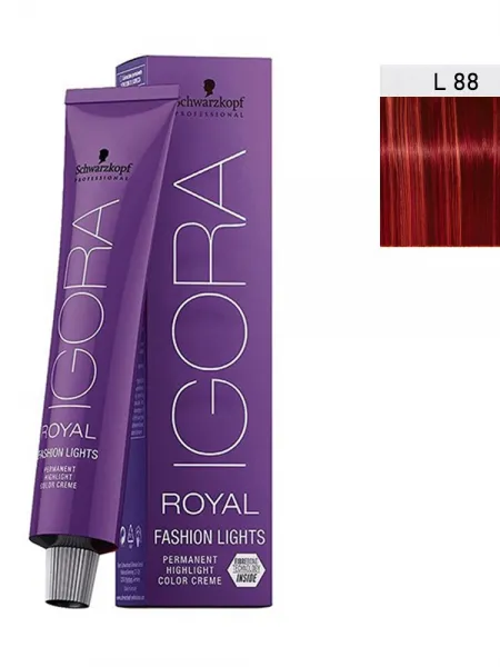 Schwarzkopf Igora Royal Fashion Lights 60ml #L-88 Έντονο Κόκκινο