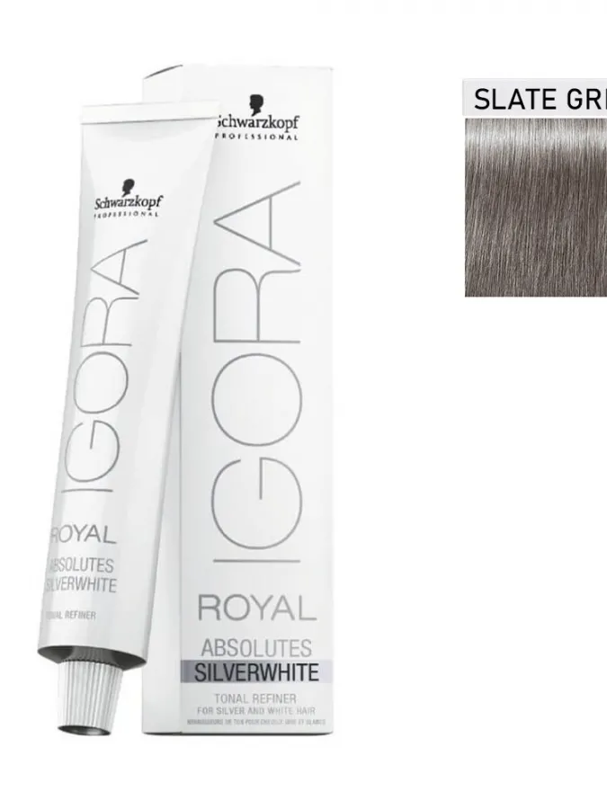 Schwarzkopf Igora Royal Absolutes Silverwhite 60ml #Slate Grey (Ασημί Σκούρο)