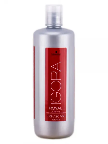 Οξυζενέ Schwarzkopf Professional Igora Royal Oil Developer 6% 20Vol 1000ml