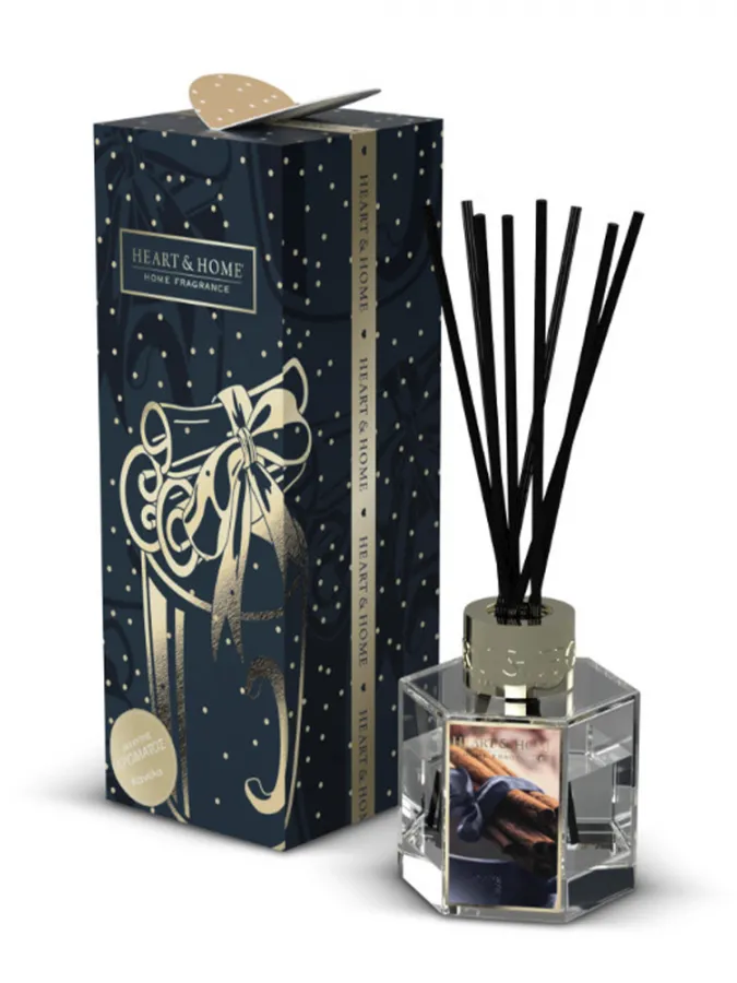 Heart and Home Άρωματικό Χώρου Με Στικς 75ml #Κανέλα