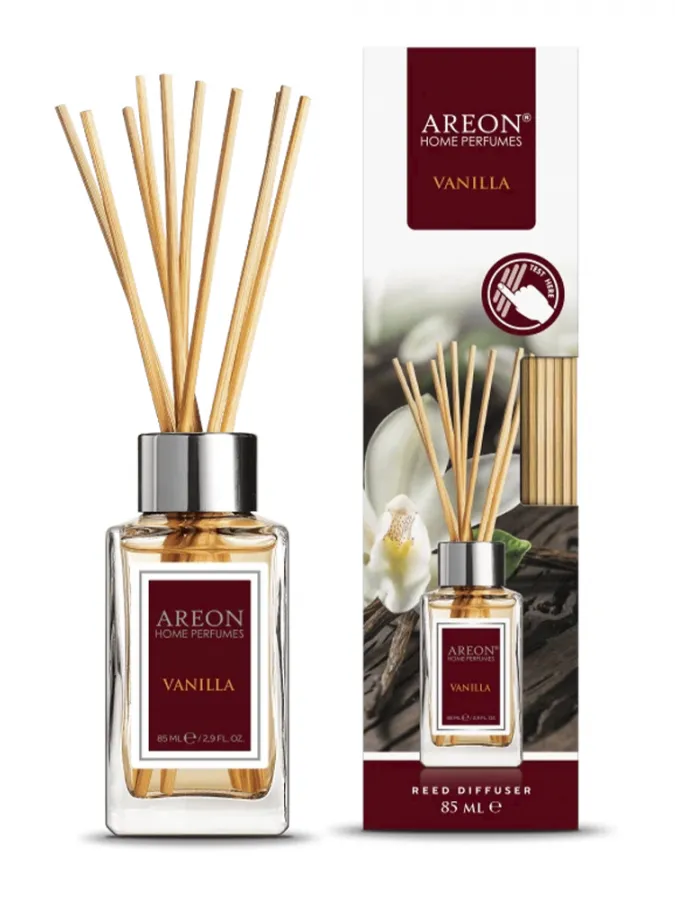 AREON Home Perfume Άρωματικό Χώρου Με Στικς 85ml #Vanilla