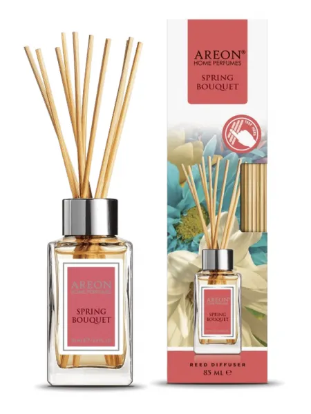 AREON Home Perfume Άρωματικό Χώρου Με Στικς 85ml #Spring Bouquet