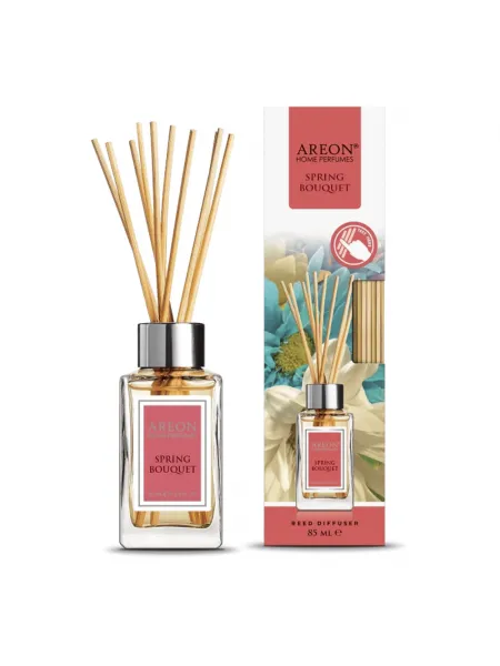 AREON Home Perfume Άρωματικό Χώρου Με Στικς 85ml #Spring Bouquet