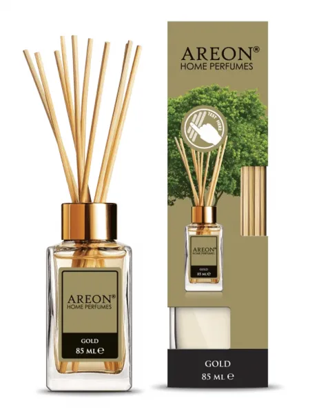 AREON Home Perfume Άρωματικό Χώρου Με Στικς 85ml #Gold
