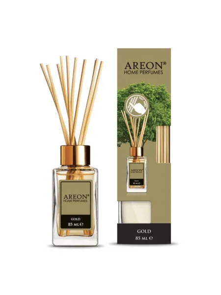 AREON Home Perfume Άρωματικό Χώρου Με Στικς 85ml #Gold