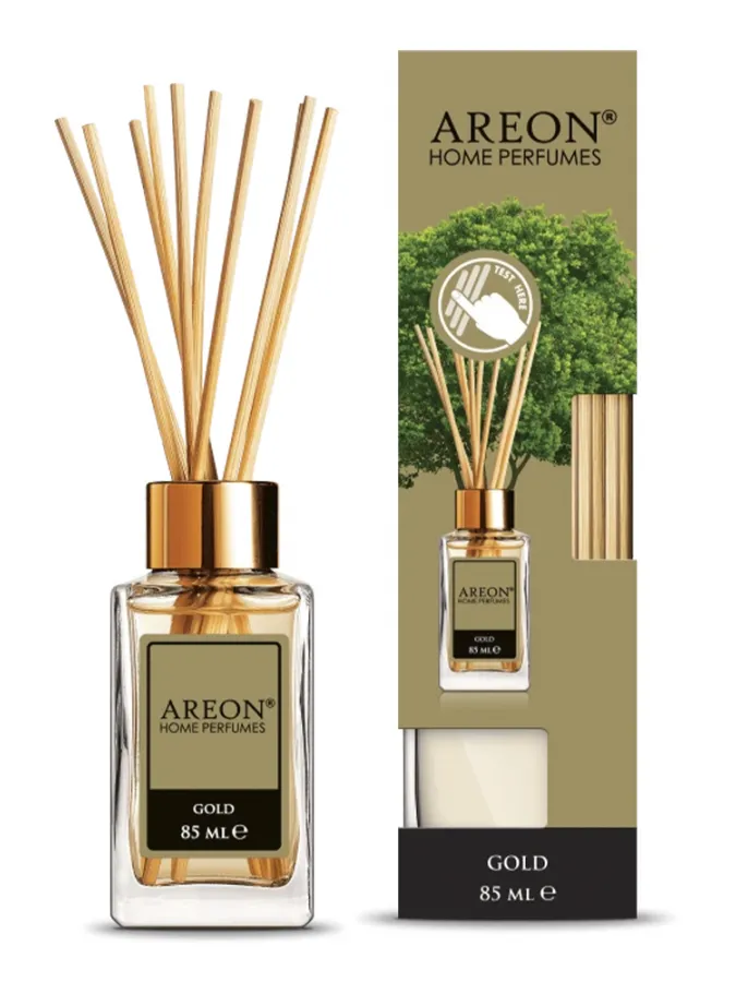 AREON Home Perfume Άρωματικό Χώρου Με Στικς 85ml #Gold