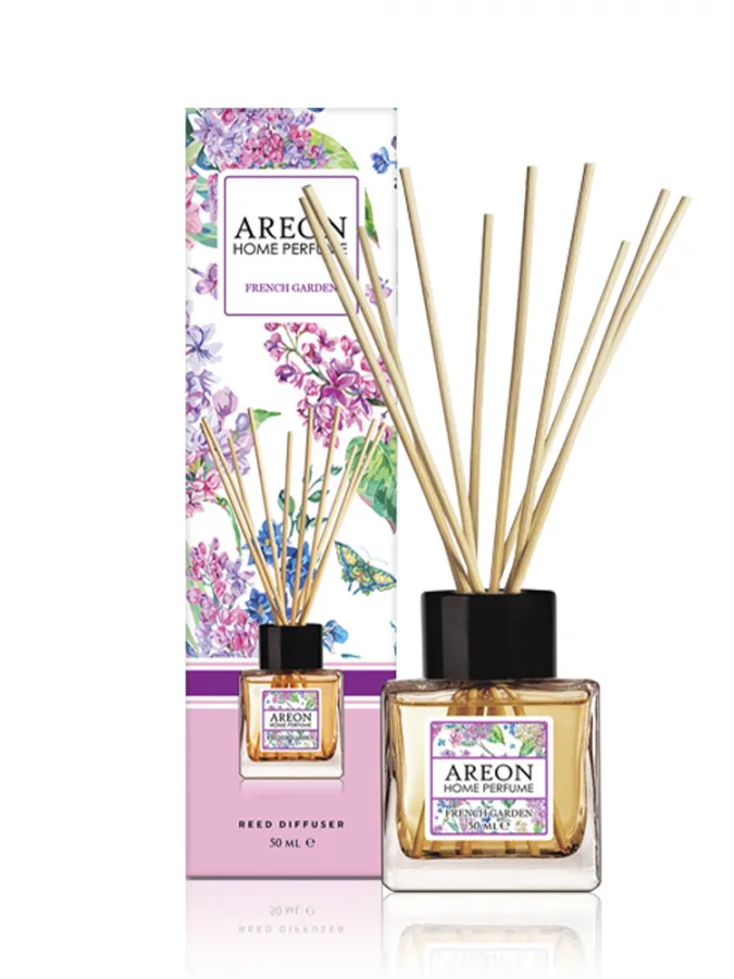 AREON Home Botanic Perfume Άρωματικό Χώρου Με Στικς 50ml #French Garden