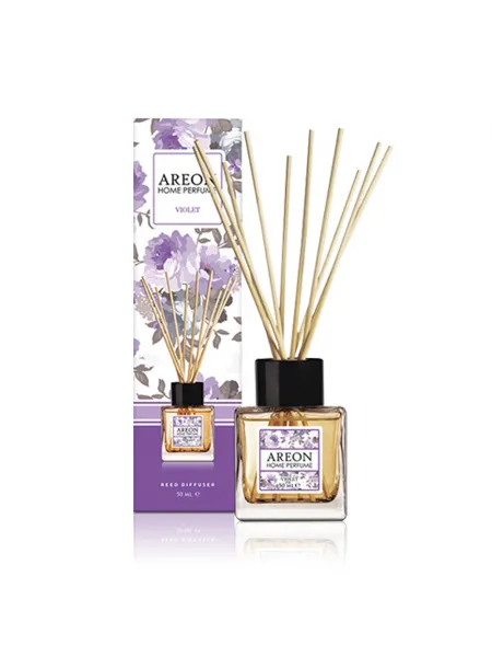 AREON Home Botanic Perfume Άρωματικό Χώρου Με Στικς 50ml #Violet