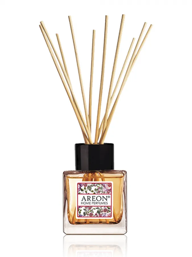 AREON Home Botanic Perfume Άρωματικό Χώρου Με Στικς 50ml #Rosa Valley