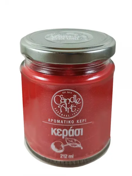 Candle Art Άρωματικό Κερί 38h 212ml #Κεράσι