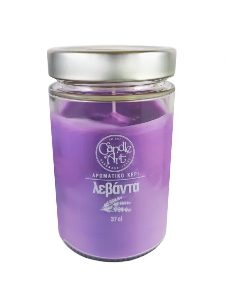 Candle Art Άρωματικό Κερί 72h 370ml #Λεβάντα