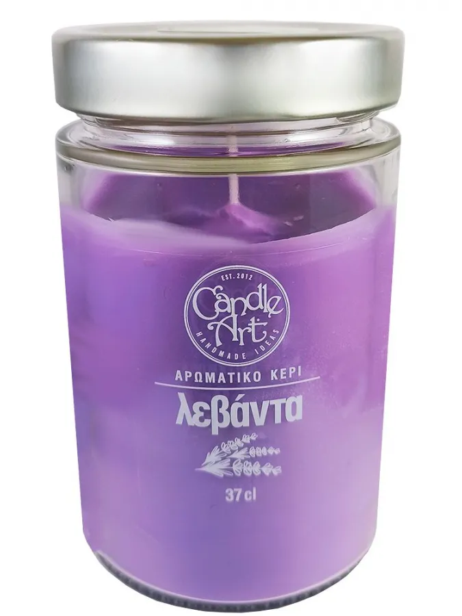 Candle Art Άρωματικό Κερί 72h 370ml #Λεβάντα