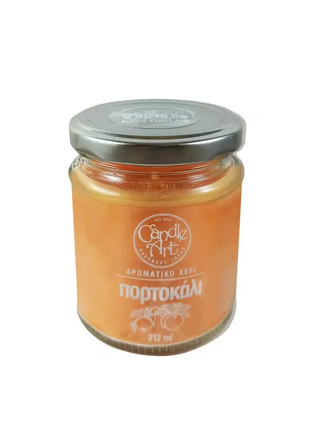 Candle Art Άρωματικό Κερί 38h 212ml #Πορτοκάλι