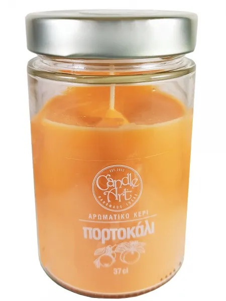 Candle Art Άρωματικό Κερί 72h 370ml #Πορτοκάλι