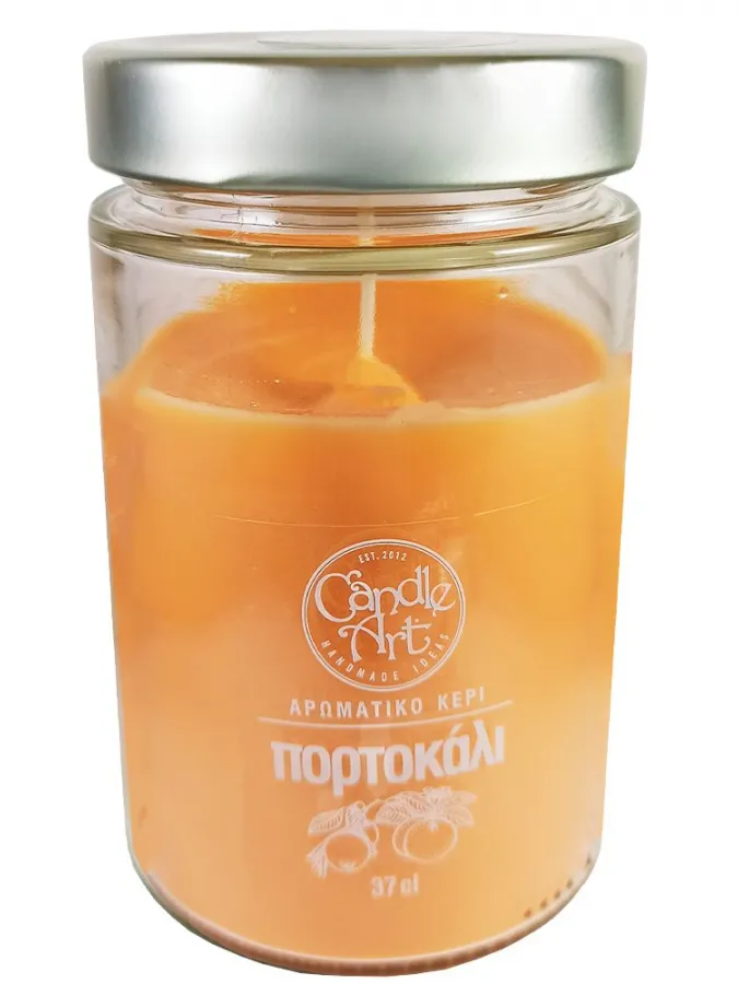 Candle Art Άρωματικό Κερί 72h 370ml #Πορτοκάλι