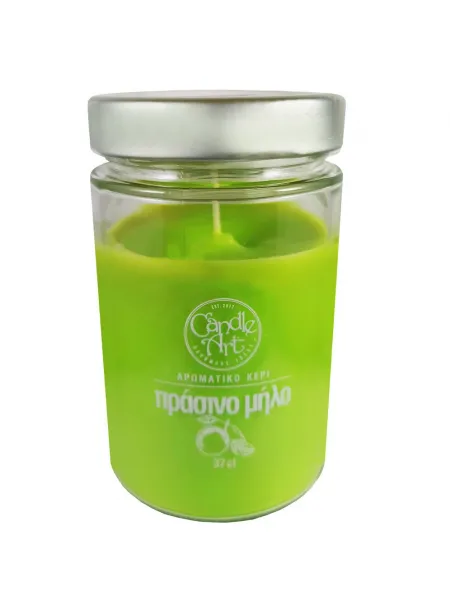 Candle Art Άρωματικό Κερί 72h 370ml #Πράσινο Μήλο