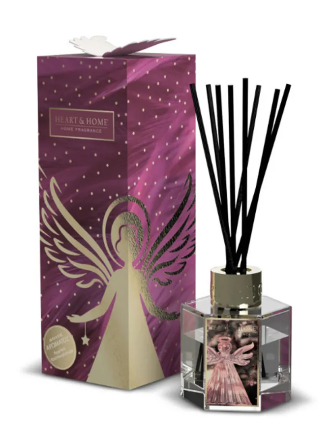 Heart and Home Άρωματικό Χώρου Με Στικς 75ml #Άγγελος Χριστουγέννων