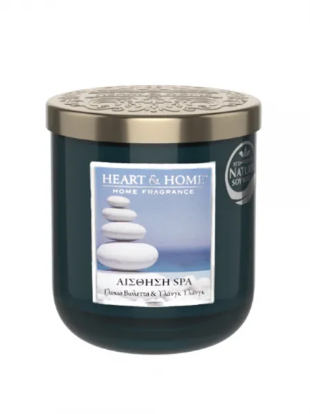 Heart and Home Άρωματικό Κερί 30h 115gr #Αίσθηση Spa