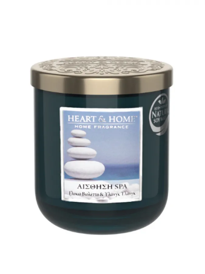 Heart and Home Άρωματικό Κερί 30h 115gr #Αίσθηση Spa