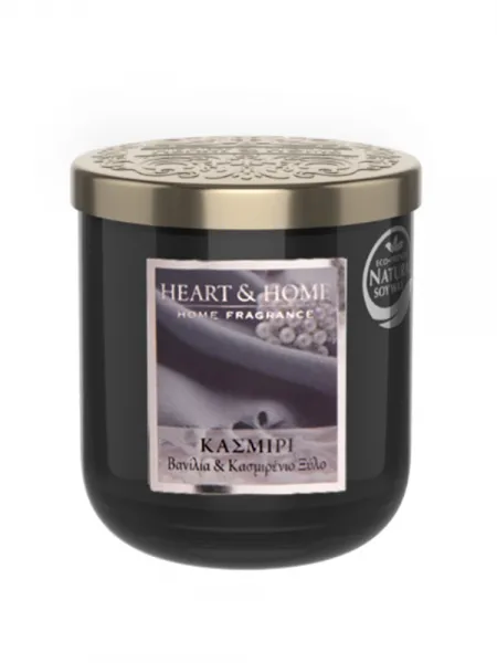 Heart and Home Άρωματικό Κερί 30h 115gr #Κασμίρι