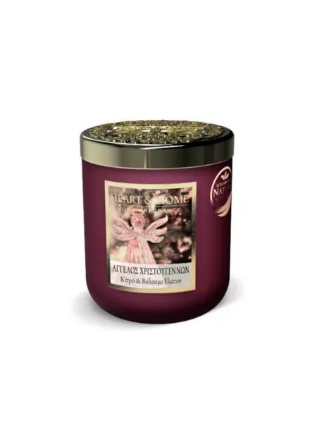 Heart and Home Άρωματικό Κερί 30h 115gr #Άγγελος Χριστουγέννων