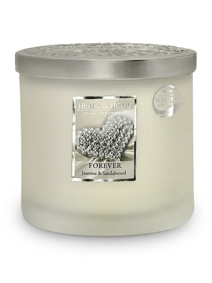 Heart and Home Άρωματικό Κερί με Διπλό Φυτίλι 40h 230gr #Forever