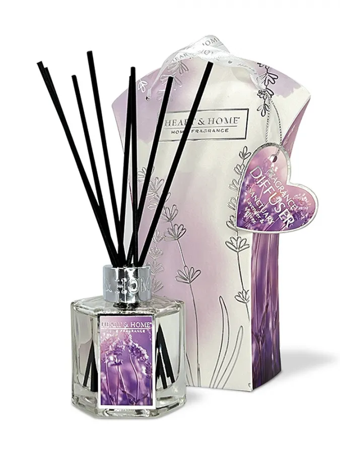 Heart and Home Άρωματικό Χώρου Με Στικς 75ml #Γαλήνη