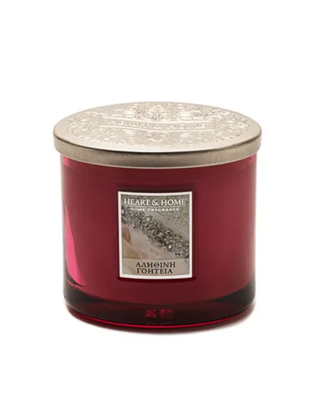 Heart and Home Άρωματικό Κερί με Διπλό Φυτίλι 40h 230gr #Αληθινή Γοητεία