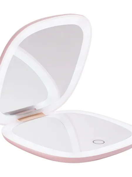 Mon Reve Mirror Mirror x10 - Διπλός Μεγεθυντικός (x10) LED Καθρέφτης Μακιγιάζ USB-C