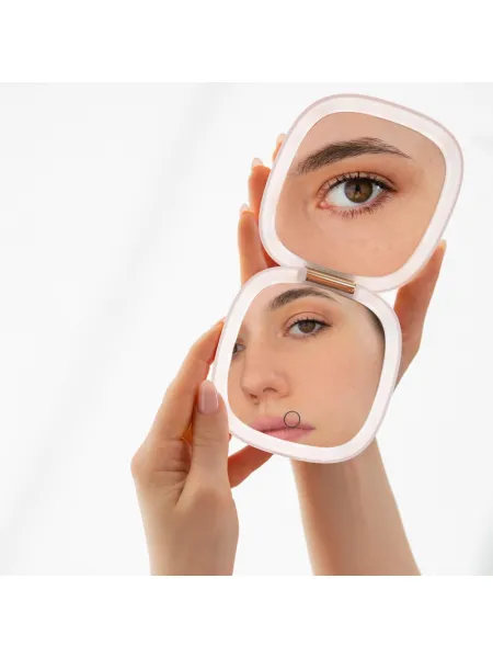 Mon Reve Mirror Mirror x10 - Διπλός Μεγεθυντικός (x10) LED Καθρέφτης Μακιγιάζ USB-C