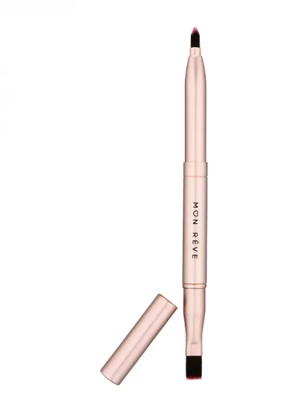 Mon Reve Dual Lip Brush - Διπλό Πινέλο Χειλιών για Τέλειο Περίγραμμα & Εφαρμογή #141