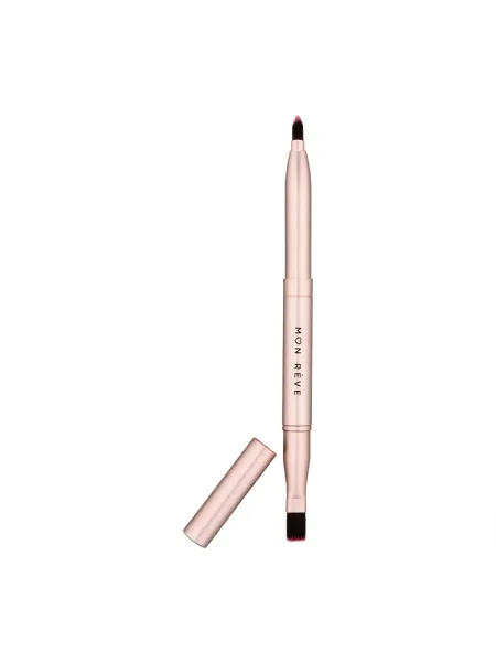 Mon Reve Dual Lip Brush - Διπλό Πινέλο Χειλιών για Τέλειο Περίγραμμα & Εφαρμογή #141
