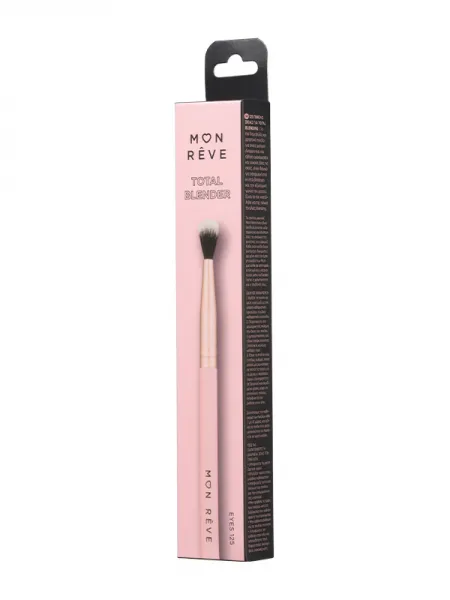 Mon Reve Total Blender Eyeshadow Brush - Φουντωτό Πινέλο Σκιάς για Ανάμειξη & Σβήσιμο #125