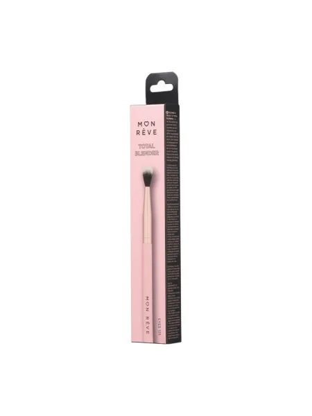 Mon Reve Total Blender Eyeshadow Brush - Φουντωτό Πινέλο Σκιάς για Ανάμειξη & Σβήσιμο #125