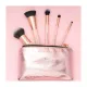 Mon Reve Essential 5 Brush Set Face & Eyes - Σετ 5 Βασικών Πινέλων Μακιγιάζ με Νεσεσέρ