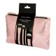 Mon Reve Essential 5 Brush Set Face & Eyes - Σετ 5 Βασικών Πινέλων Μακιγιάζ με Νεσεσέρ