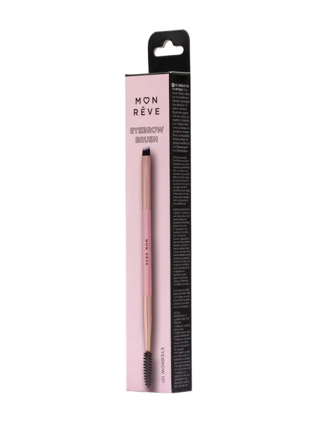 Mon Reve Eyebrow Brush - Διπλό Πινέλο Φρυδιών με Βουρτσάκι (Spoolie) #151
