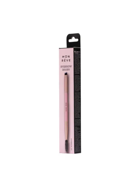 Mon Reve Eyebrow Brush - Διπλό Πινέλο Φρυδιών με Βουρτσάκι (Spoolie) #151