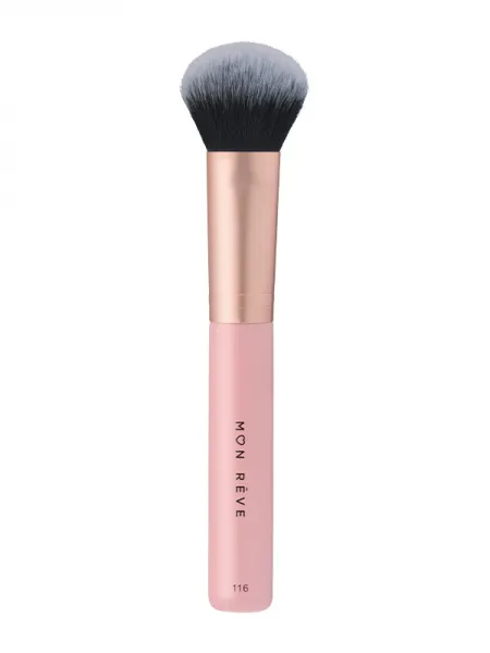 Mon Reve Blush Brush - Στρογγυλεμένο Οβάλ Πινέλο για Ρουζ #116