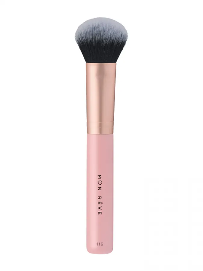 Mon Reve Blush Brush - Στρογγυλεμένο Οβάλ Πινέλο για Ρουζ #116