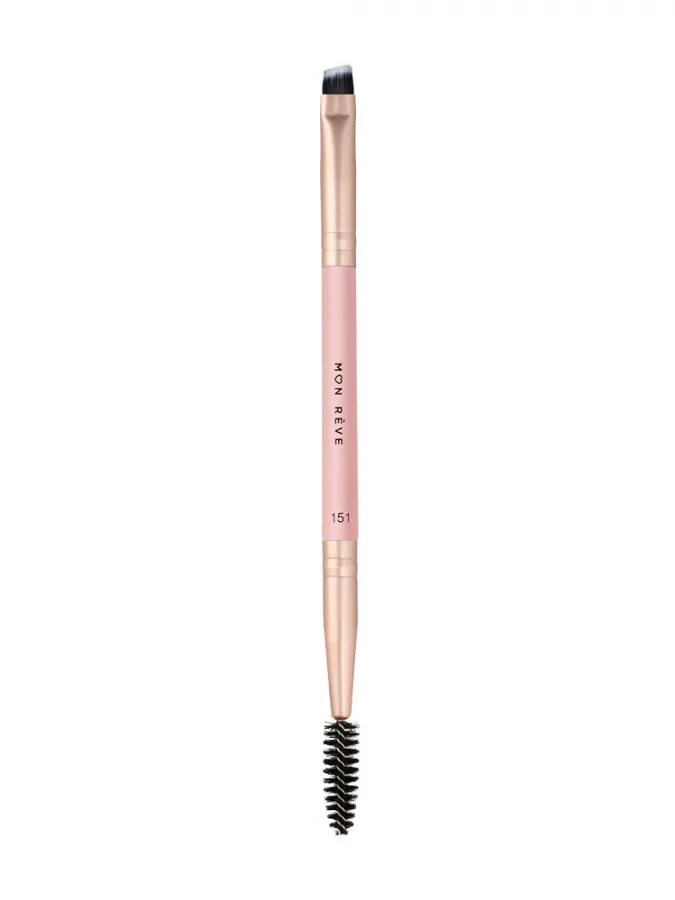 Mon Reve Eyebrow Brush - Διπλό Πινέλο Φρυδιών με Βουρτσάκι (Spoolie) #151