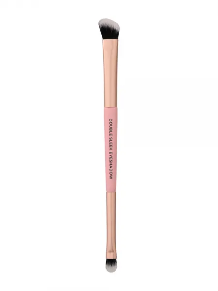 Mon Reve Double Sleek Eyeshadow Brush - Διπλό Λεπτό Πινέλο Σκιών 2-σε-1 #129