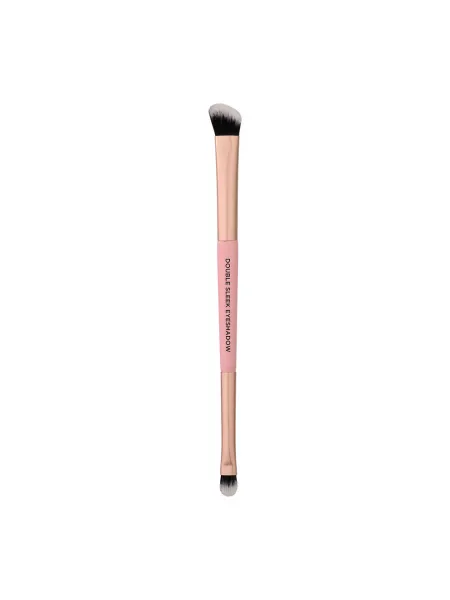 Mon Reve Double Sleek Eyeshadow Brush - Διπλό Λεπτό Πινέλο Σκιών 2-σε-1 #129