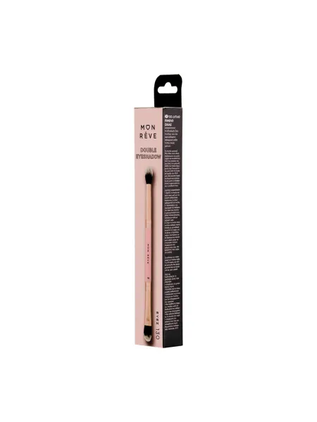 Mon Reve Double Eyeshadow Brush - Διπλό Πινέλο Σκιάς για Εφαρμογή & Blending #130