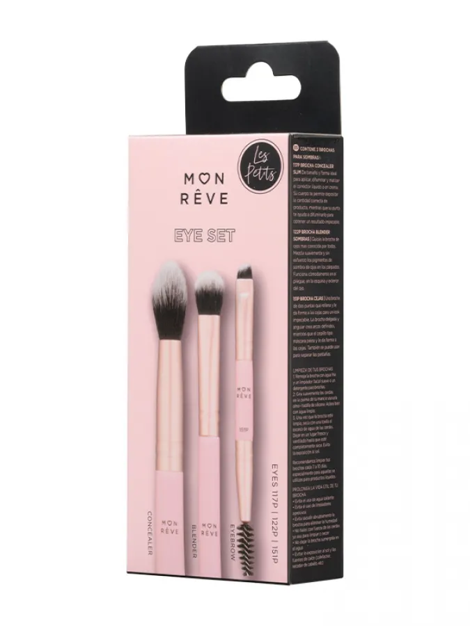 Mon Reve Les Petits Eye Set - Σετ 2 Mini Πινέλων Ματιών για Σκιά & Blending