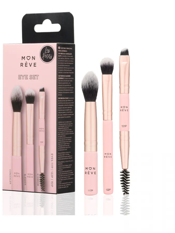 Mon Reve Les Petits Eye Set - Σετ 2 Mini Πινέλων Ματιών για Σκιά & Blending