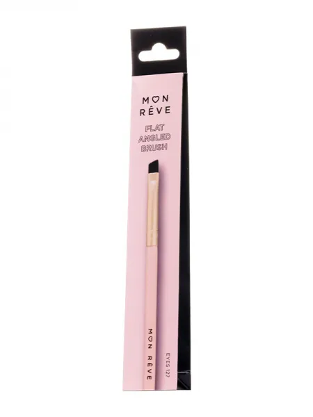 Mon Reve Flat Angle Liner Brush - Επικλινές Πινέλο Eyeliner & Φρυδιών #127
